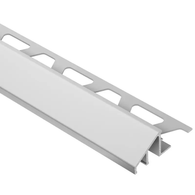Schluter - RENO-U Reducer Profile - Aluminum Anodized Matte 9/16" (15 mm) x 8' 2-1/2"