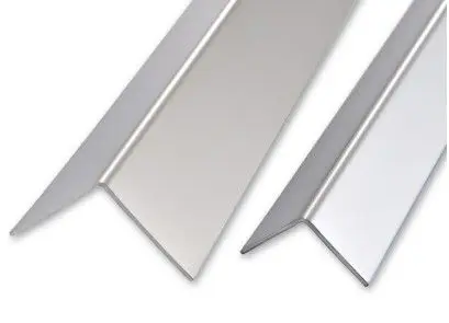 Progress Profiles - Outside Corner Guard Equal Sides Anodized Aluminum Gold 31/32" (25 mm) x 31/32" x 6' 6-3/4"