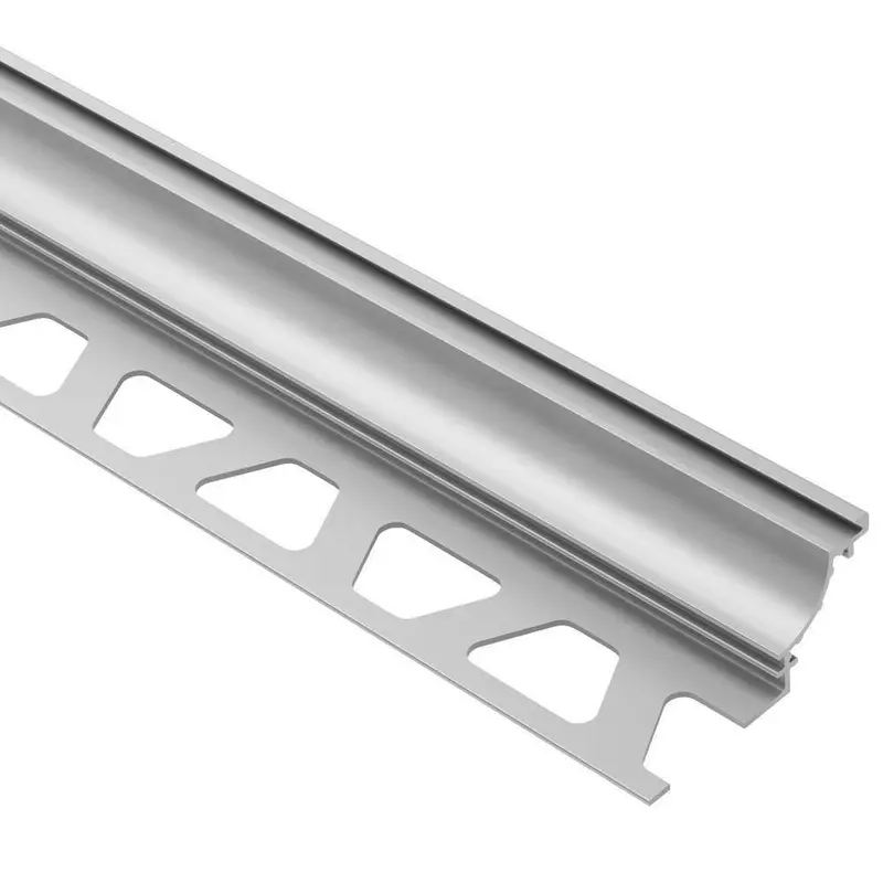 Schluter - DILEX-AHK Cove-Shaped Profile with 3/8" (10 mm) Radius - Aluminum Anodized Matte 3/8" x 8' 2-1/2"