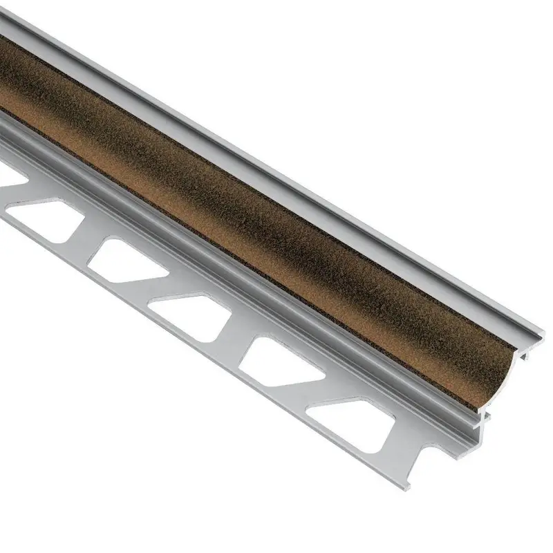 Schluter - DILEX-AHK Cove-Shaped Profile with 3/8" (10 mm) Radius - Aluminum Bronze 3/8" x 8' 2-1/2"