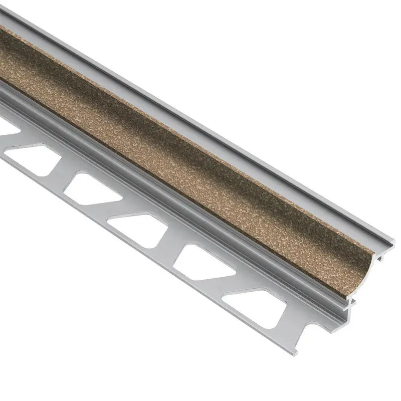 Schluter DILEX-AHK Cove-Shaped Profile with 3/8" Radius Aluminum Beige 5/16" (8 mm) x 8' 2-1/2"