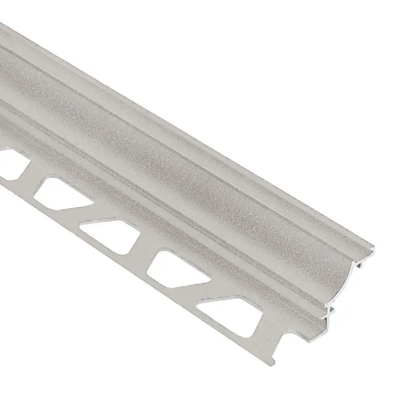Schluter DILEX-AHK Cove-Shaped Profile with 3/8" Radius Aluminum Greige 5/16" (8 mm) x 8' 2-1/2"