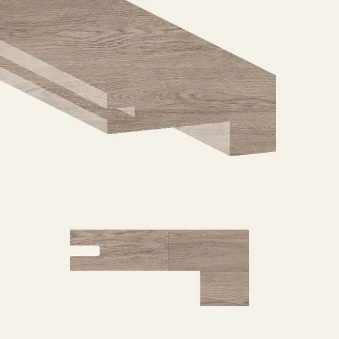 Richmond Laminate Laminate Flooring Aquasure Chic Carlton Flush Square Stair Nose 47"