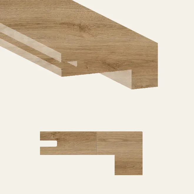 Richmond Laminate Laminate Flooring Aquasure Chic Eastlake Flush Square Stair Nose 47"
