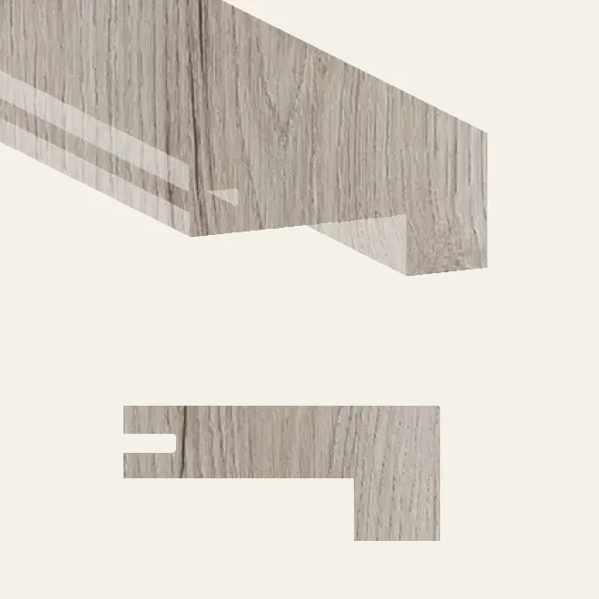 Richmond Laminate Laminate Flooring Aquasure Premium Coastal Flush Square Stair Nose 47"