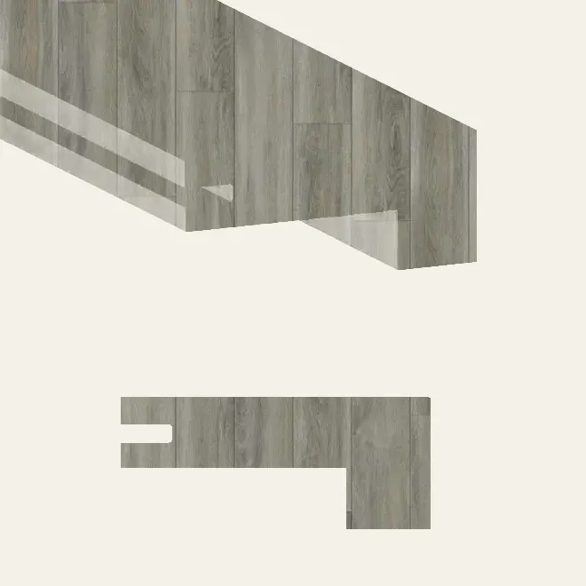 Richmond Luxury Vinyl Vinyl Select Plank Camila Flush Square Stair Nose 47"