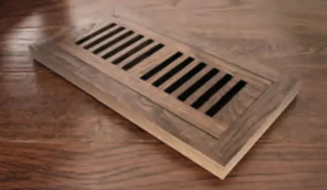 Richmond Luxury Hardwood Matchable Flush Vent Context and Connel Hewitt White Oak 4" x 10"