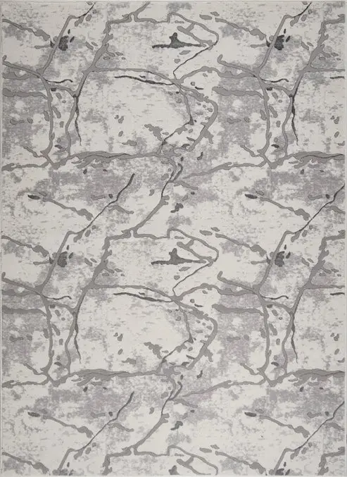 Abstract Luxury Living Room Rug | Premium Minimalist Modern Contemporary Bedroom Area Carpet – 5'3" x 7'3"