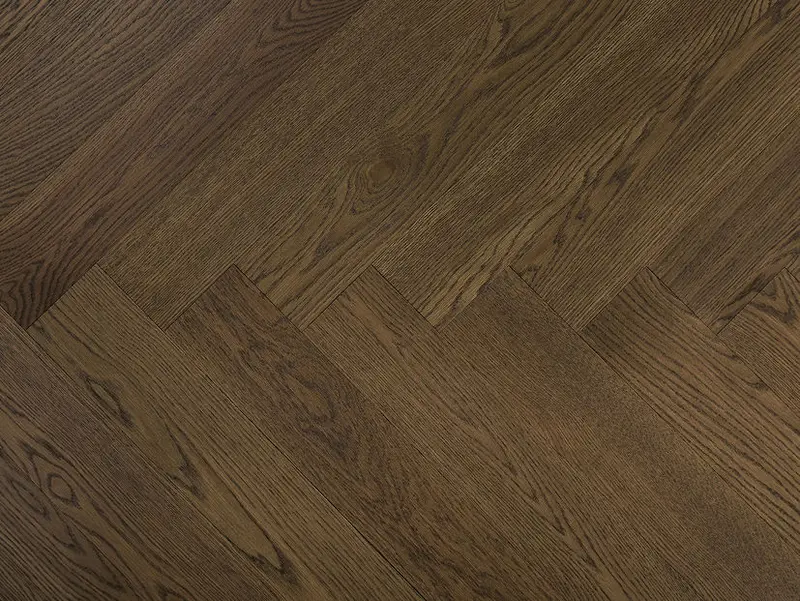 Vidar Engineered Hardwood American White Oak Herringbone Camel Character 5" - 3/4" (20.99 sqft)