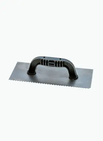 Bona - 1000F Adhesive Flat V Trowel 5/32" x 5/32" x 5/32"