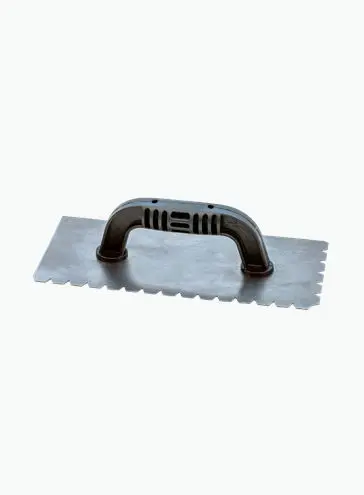 Bona - 1250G Adhesive Flat V Trowel 1/4" x 1/4" x 7/16"