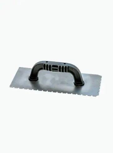 Bona - EF Adhesive Flat V Trowel 7/32" x 13/64" x 25/64"