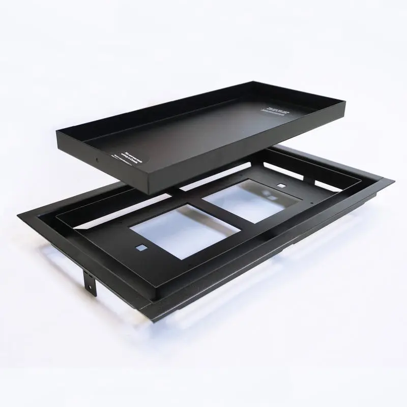 Fittes - Air Return Floor Vent OG Matte Black 8" x 14-1/4"