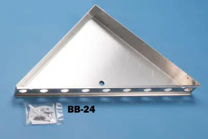 Innovis Corp - Shower Bench Triangular - 3" x 17" x 17" x 24"