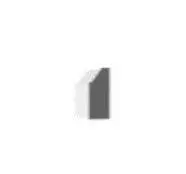 Grandeur Flooring Shoe Moulds Bevel Step MDF - 3/8" (9.5 mm) x 1-3/8" x 8'