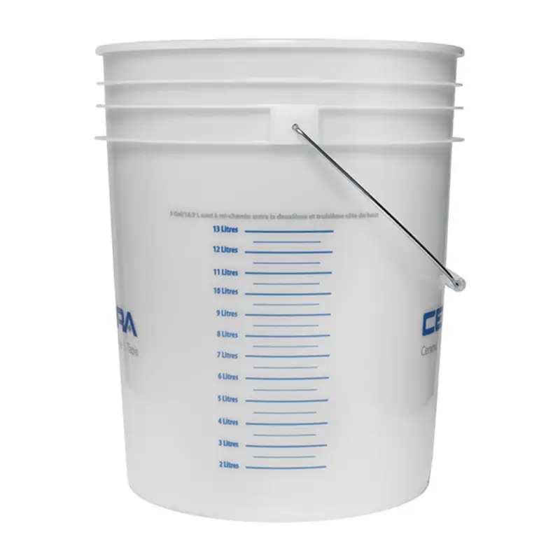 Centura Measuring Bucket Clear 5 gal