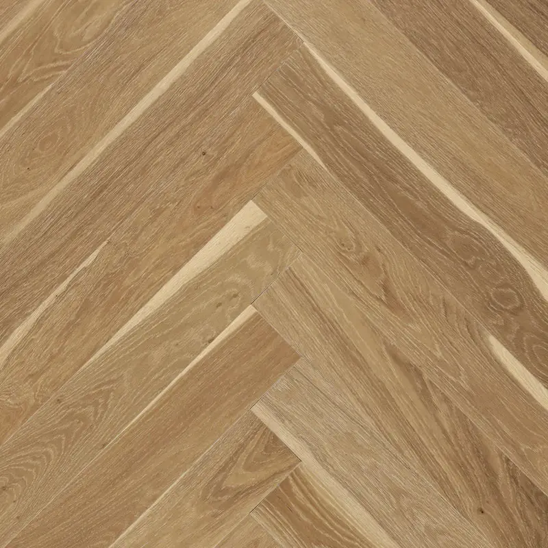 Biyork Engineered Hardwood Nouveau 7 Bespoke Herringbone Forest Grotto 5" - 3/4"