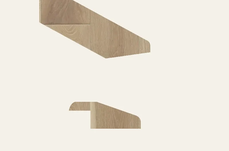Biyork Hardwood Nouveau 7 BESPOKE Northern Veranda Reducer 48"