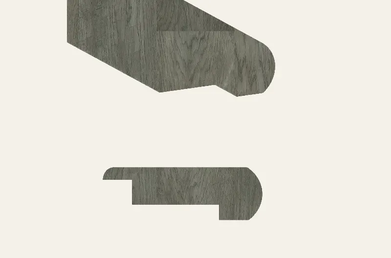 Biyork Hardwood Nouveau 6 Euro Grey Stair Nose 72"