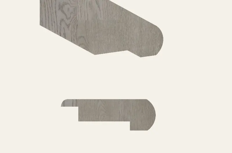 Biyork Hardwood Nouveau 6 Morning Oats Stair Nose 72"