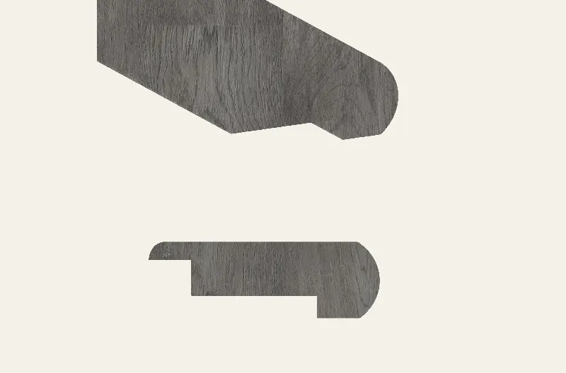 Biyork Hardwood Nouveau 6 Silver Fox Stair Nose 72"