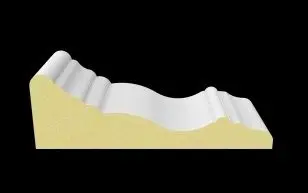 Toucan Back Band Casing Colonial - 1" (25 mm) x 3" x 8'