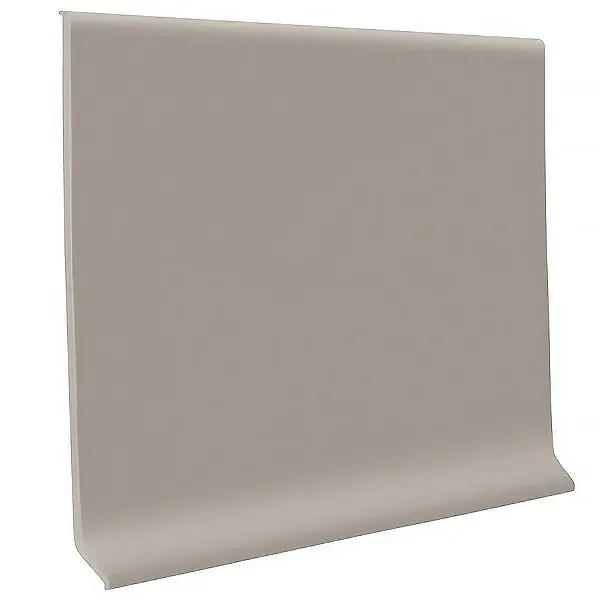 Centura Coved Vinyl Wall Base Coil Roppe 4" #178 Pewter 120' Roll