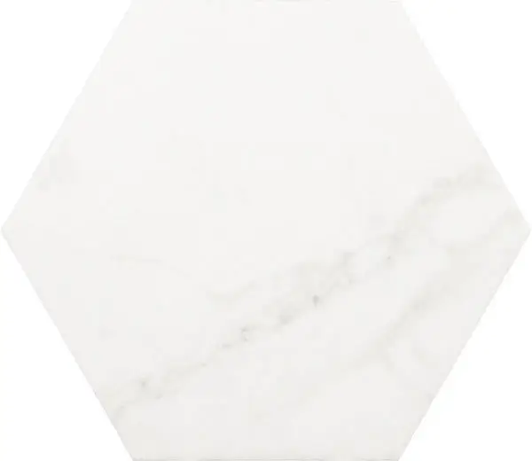Centura Wall Tiles Carrara Hexagon Matte 7" x 8" (7.69 sqft/box)