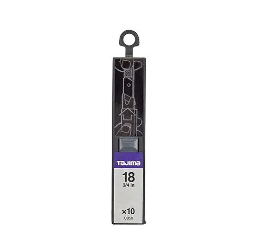 Tajima - Utility Blade Endura-Blade L 8 Point 18 mm (Pack of 10)