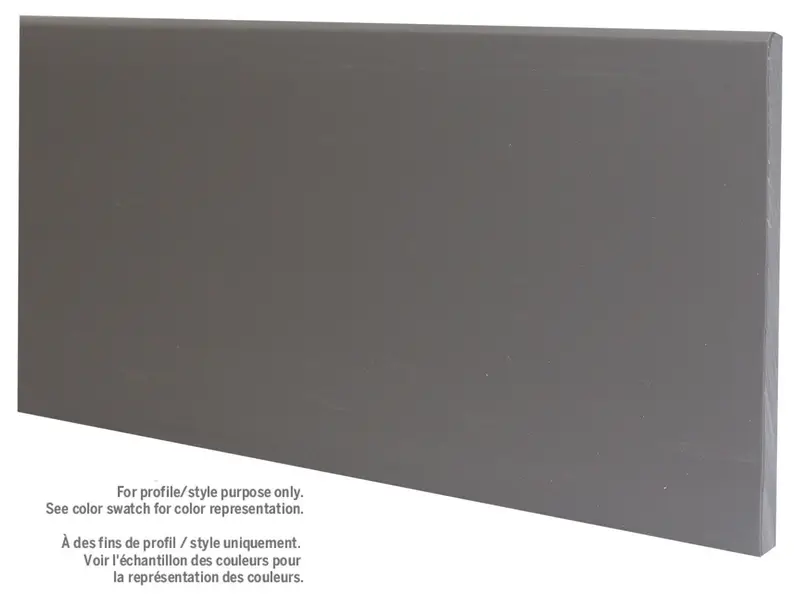 M-D PRO - Contemporary Vinyl Wall Base #050 White 4-1/2" x 8' (Pack of 5)