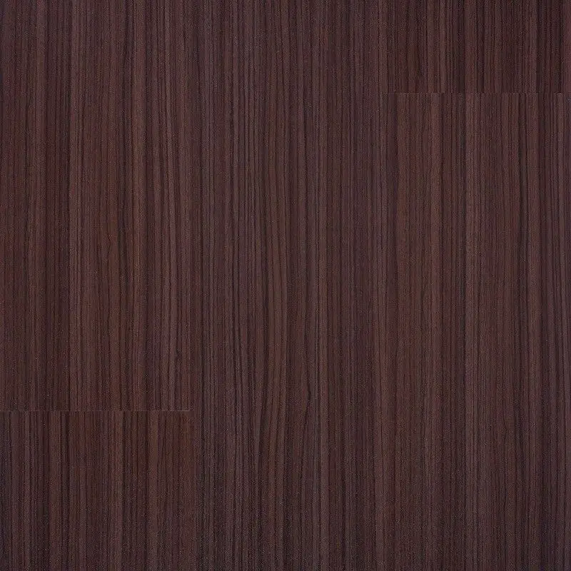 American Biltrite Vinyl Planks Sonata Wood Burghal Zebrawood Dark Brown Glue Down 6" x 48"