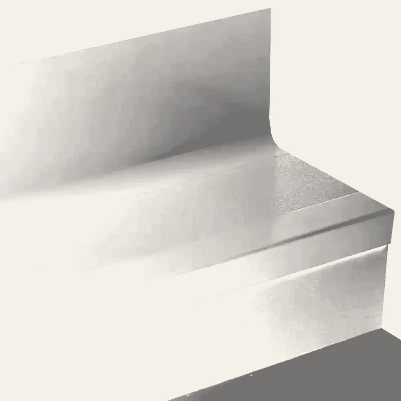 Angle Fit Rubber Stair Tread with Integrated Riser - CFLNTR 48 SQ Fast Lane #48 Grey No Insert 60"