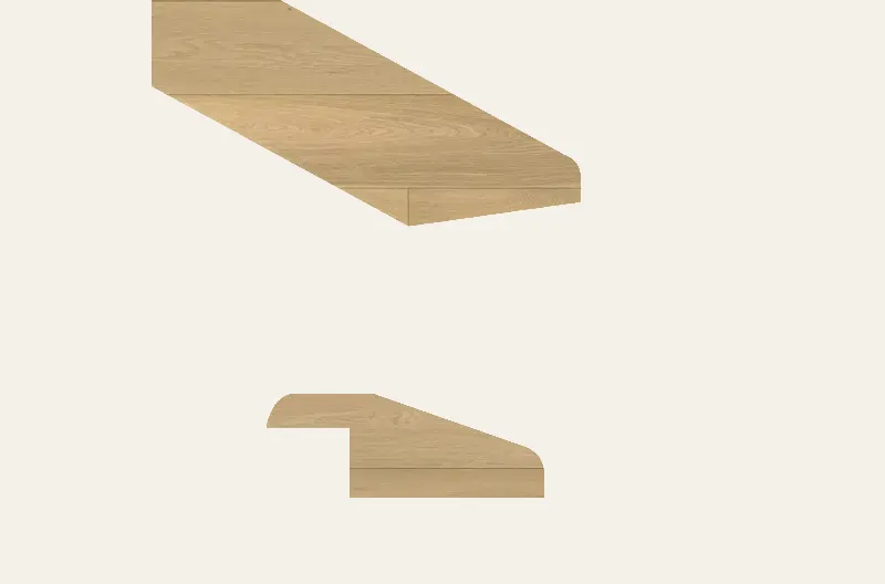 Fuzion Hardwood Canvas Mural Reducer 84"