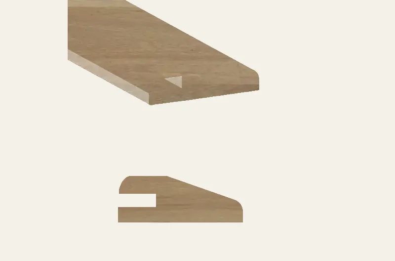 Fuzion Hardwood Flooring Outer Banks Elite Sand Dune Flush Reducer 84"