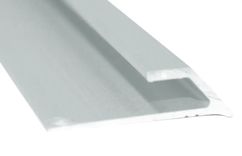 M-D PRO Resilient Flooring Aluminum Cap Satin Gold Anodized 1/8" x 15/16" x 12'