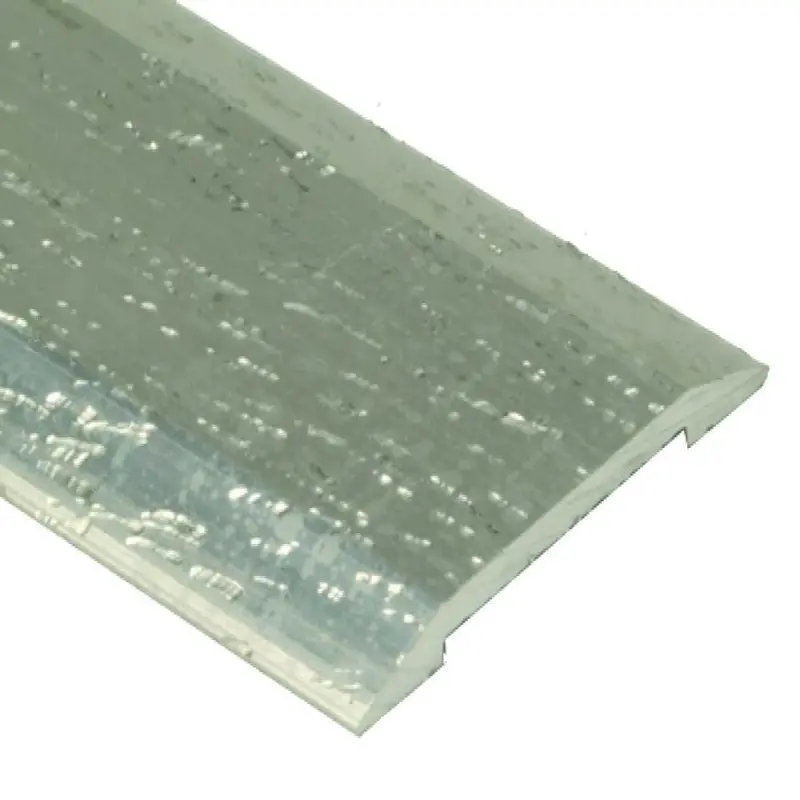 M-D PRO - Aluminum Seam Binder, #HSI Hammered Silver 1 1/4" x 12'