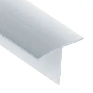 M-D PRO - Aluminum Hatch Cover, Satin Clear Anodized - 7/8" x 12'