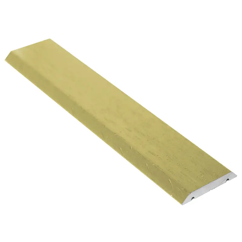 M-D PRO - Aluminum Flat Joiner, #HGA Hammered Gold Anodized 1" x 12'