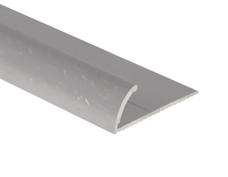 M-D PRO - Aluminum Tapdown Pinless Residential, #HSI Hammered Silver 1/2" x 12'