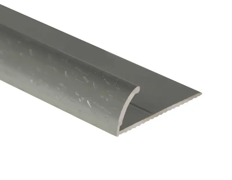 M-D PRO - Aluminum Tapdown Pinless Residential, #HTI Hammered Titanium 1/2" x 12'