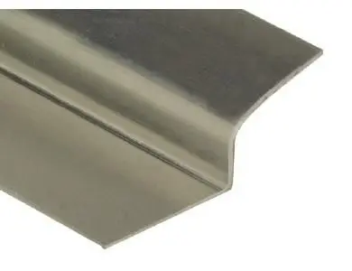M-D PRO - Aluminum Z-Bar, Mill Finish - 1 3/16" x 1/2" x 4'