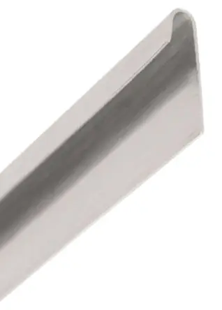 M-D PRO - Cove Cap, Stainless Steel - 1/10" x 1-3/16" x 8'