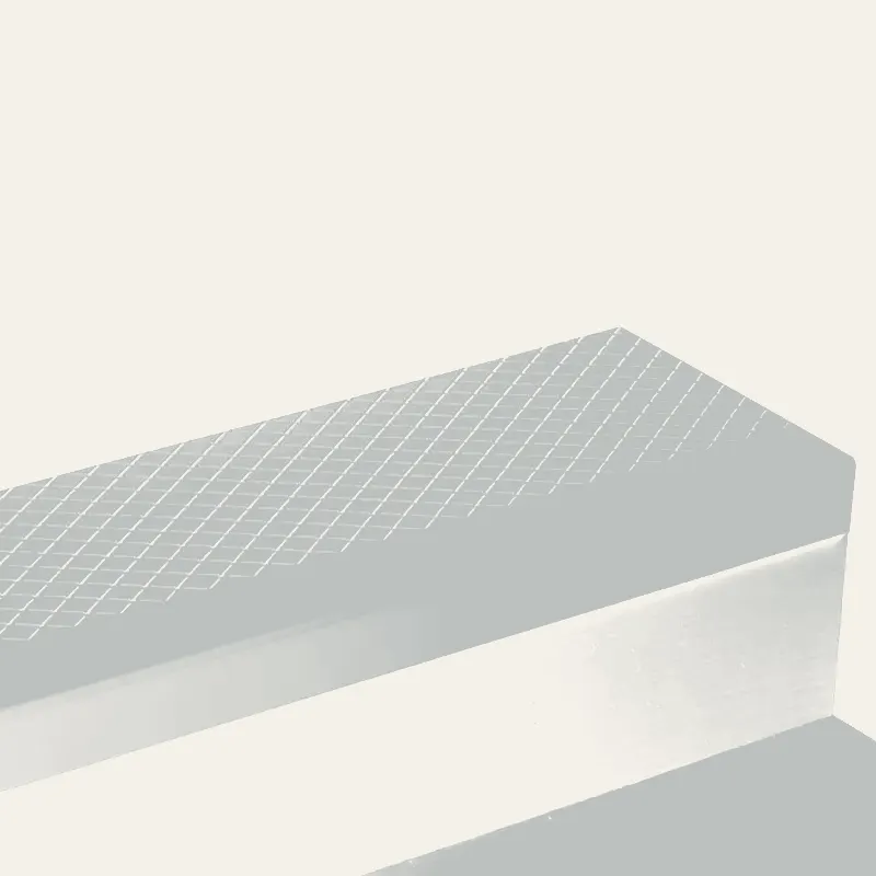 Angle Fit Rubber Stair Tread - CNN 21 SQ Diamond #21 Platinum No Insert 54"