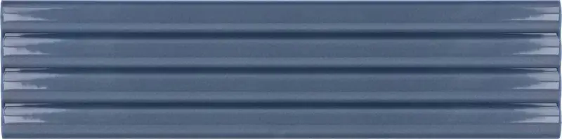 Centura Wall Tiles Costa Nova Onda Banyan Blue Glossy 2" x 8"