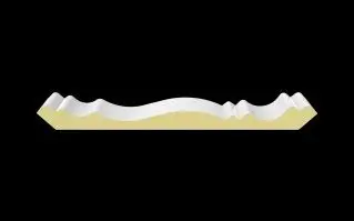 Toucan Crown Molding Milan - 3/4" (18 mm) x 7-3/4" x 12'