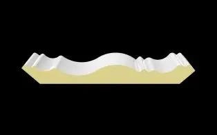 Toucan Crown Molding Milan - 5/8" (15 mm) x 5" x 12'