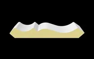 Toucan Crown Molding Georgian - 5/8" (15 mm) x 4-1/4" x 12'