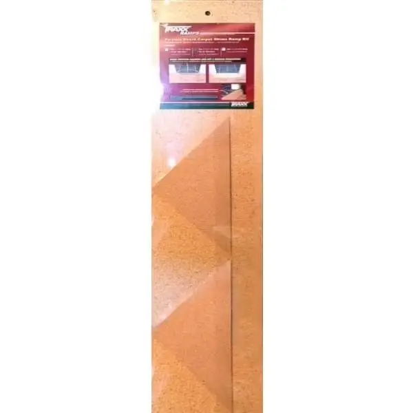 Traxx - Carpet Shims Ramp Kit 2 sides - 3/8" x 8" x 32" (Pack of 6)