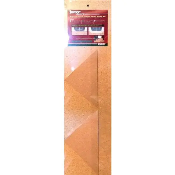 Traxx - Carpet Shims Ramp Kit with 2 sides - 1/2" x 8" x 32" (Pack of 5)