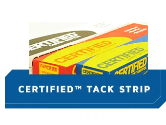Traxx - Certified 7/8" Tack Strip for Concrete Subfloor - 5/8" x 10 Gauge Nails - 400 feet